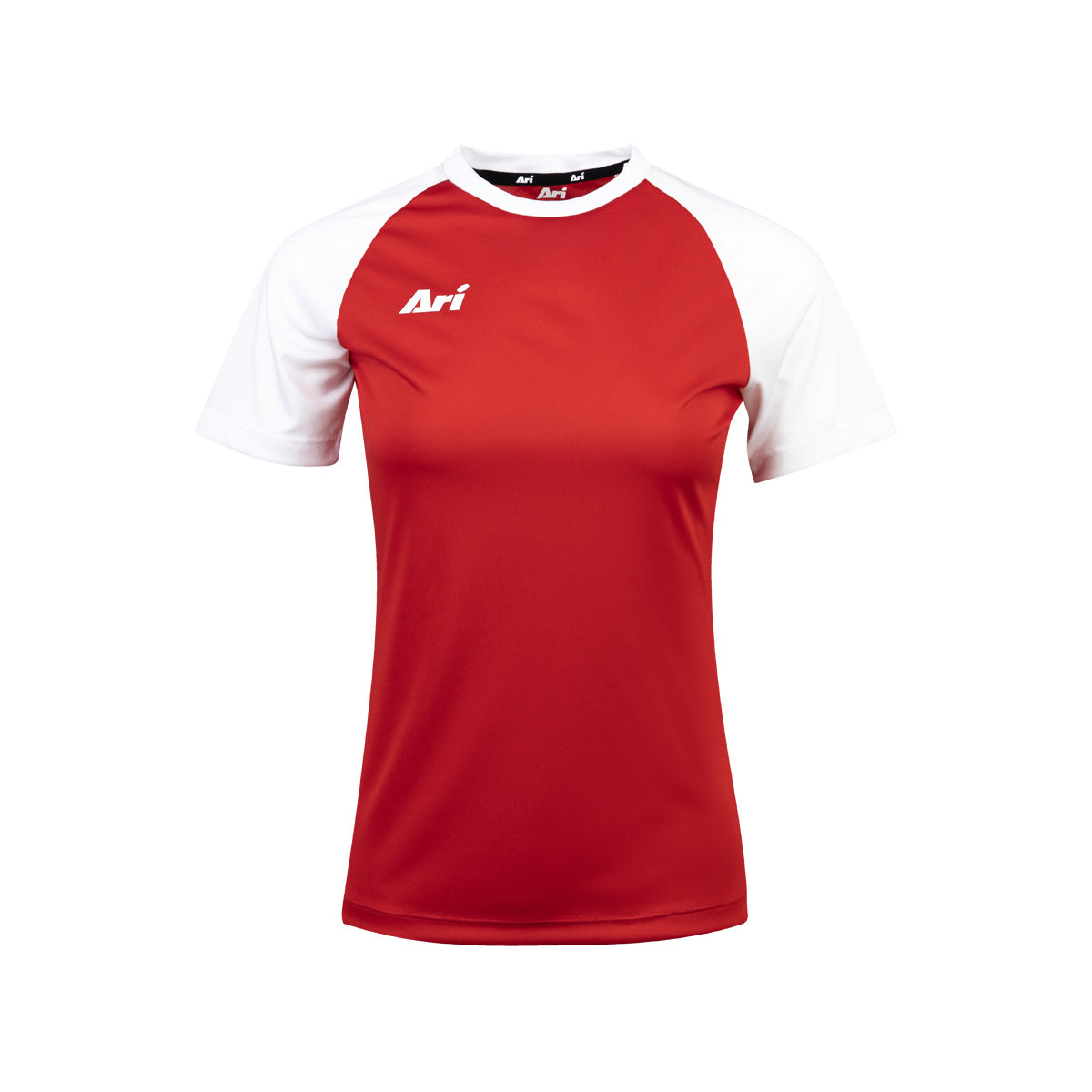 ARI WOMEN ESSENTIAL 2TONES TEAM JERSEY - RED/RED/WHITE