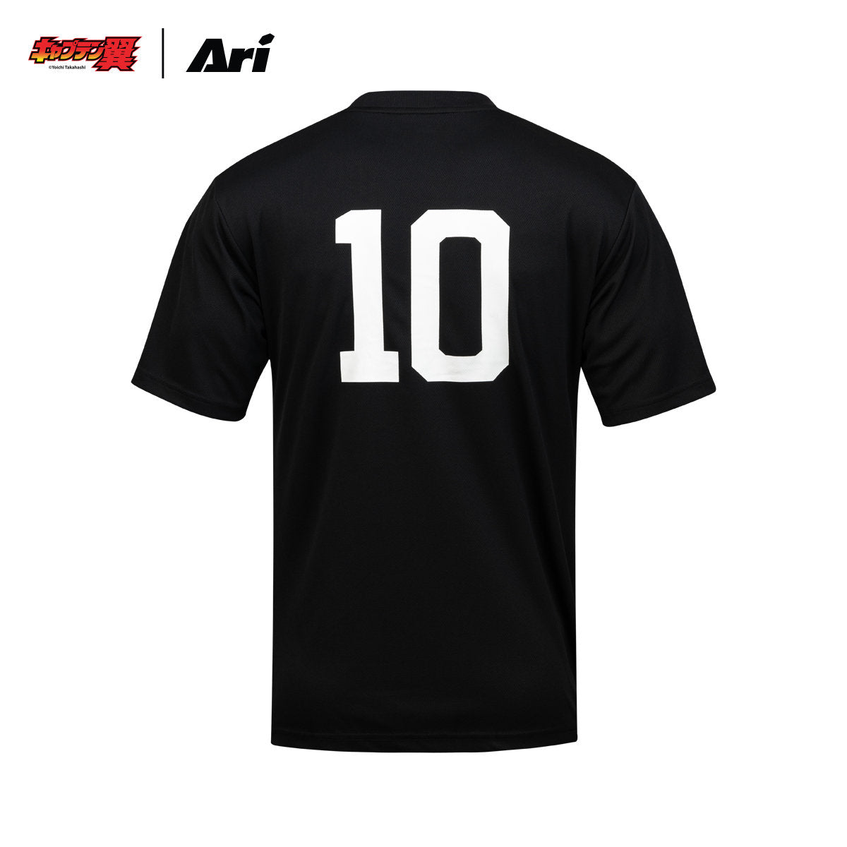 ARI X TSUBASA 2025 HYUGA SCHOOL JERSEY - BLACK/WHITE/BLACK