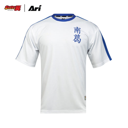 ARI X TSUBASA 2025 TSUBASA SCHOOL JERSEY - WHITE/BLUE/WHITE