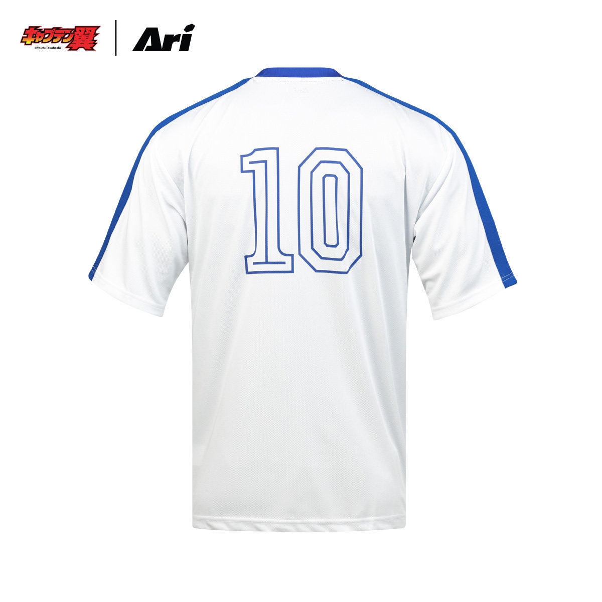 ARI X TSUBASA 2025 TSUBASA SCHOOL JERSEY - WHITE/BLUE/WHITE
