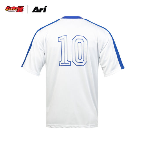 ARI X TSUBASA 2025 TSUBASA SCHOOL JERSEY - WHITE/BLUE/WHITE