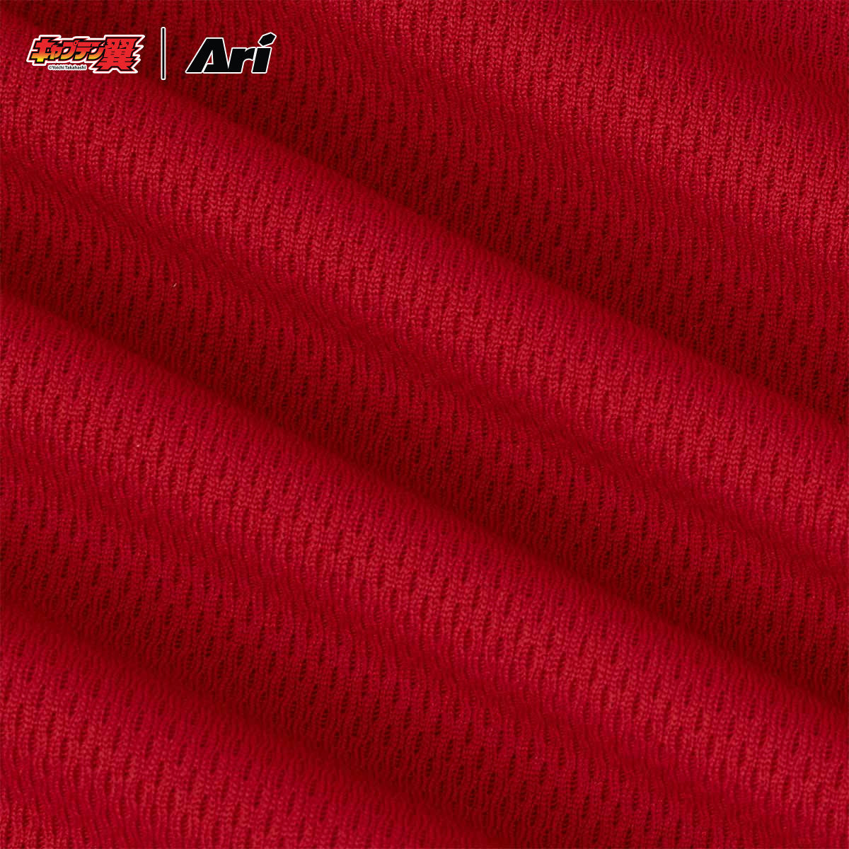ARI X TSUBASA 2025 WAKABAYASHI SCHOOL LS JERSEY - RED/WHITE/BLACK