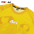 ARI X TSUBASA 2025 WAKASHIMAZU ADEPT JERSEY - YELLOW/WHITE/YELLOW
