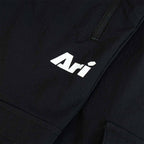 ARI ADEPT CARGO PANTS - BLACK/BLACK/WHITE	
