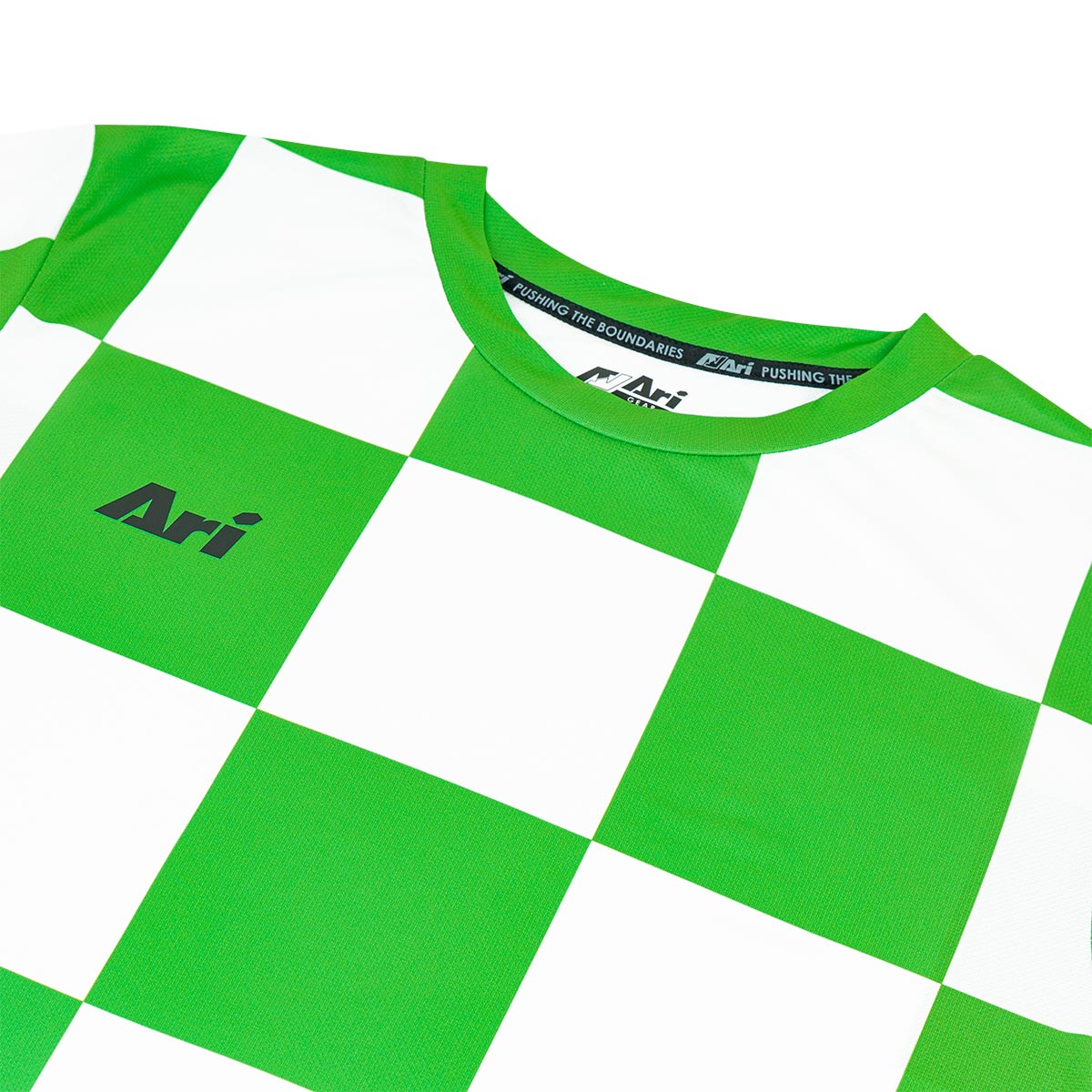  ARI ADEPT CHECKER TEAM JERSEY - GREEN/WHITE/BLACK