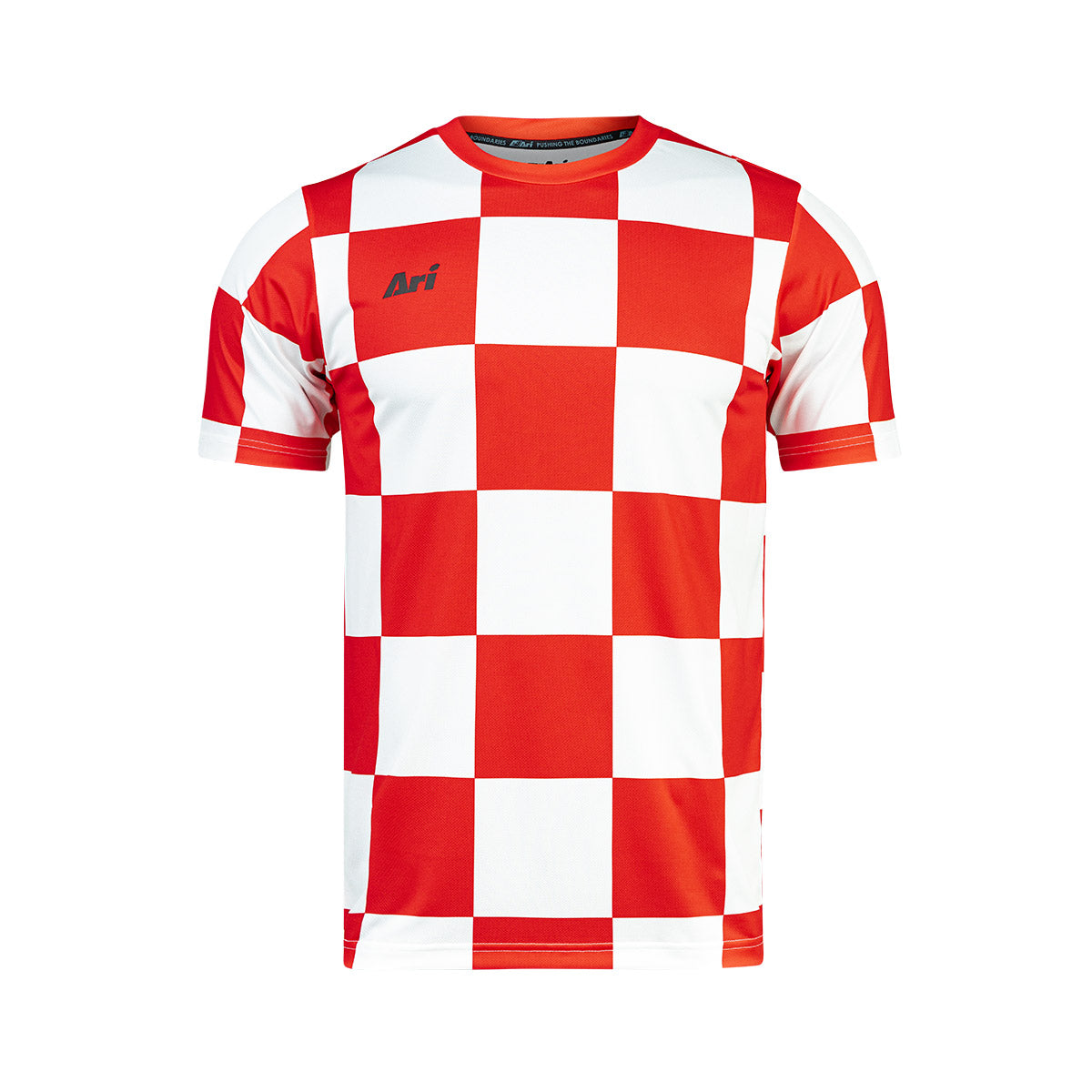  ARI ADEPT CHECKER TEAM JERSEY- RED/WHITE/BLACK