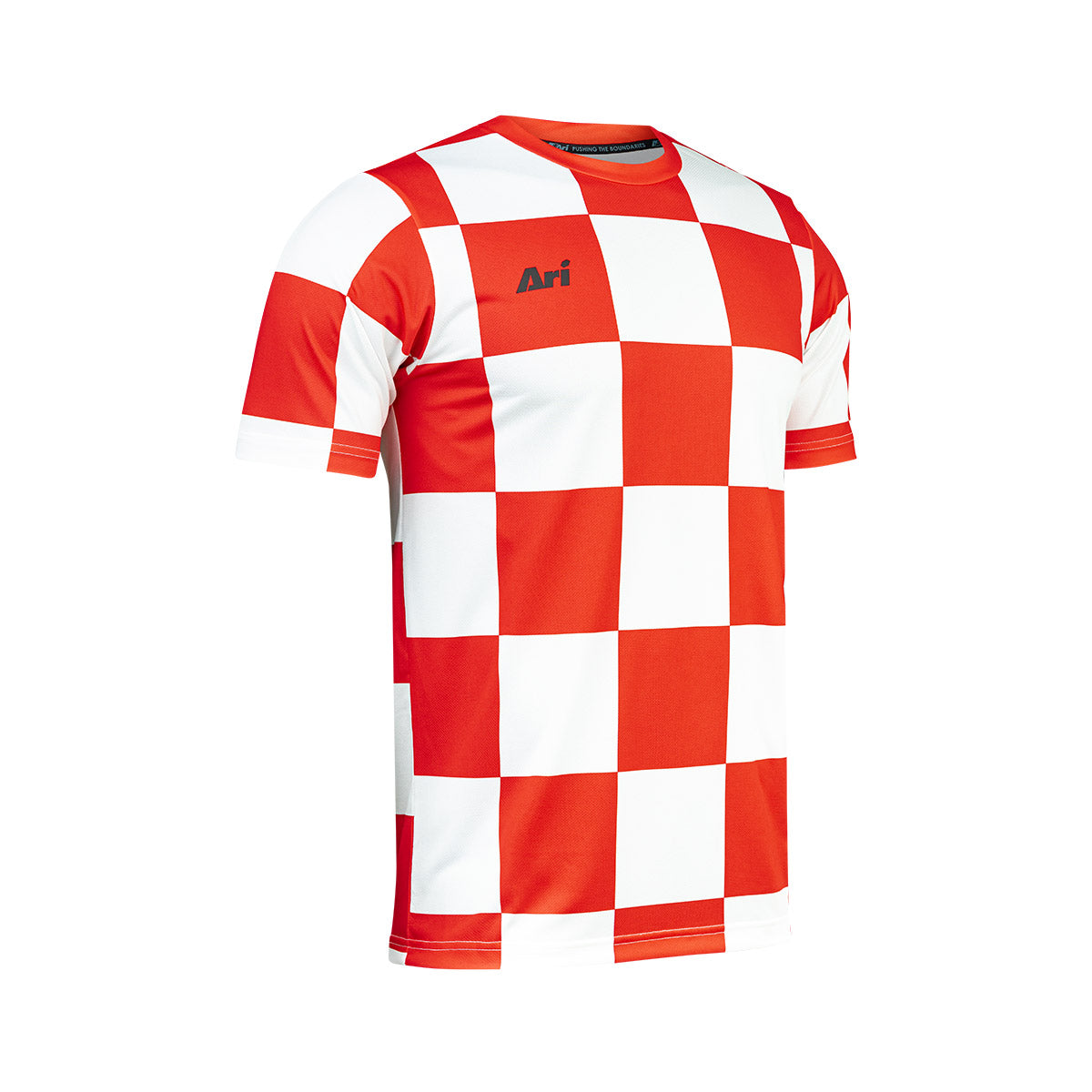  ARI ADEPT CHECKER TEAM JERSEY- RED/WHITE/BLACK