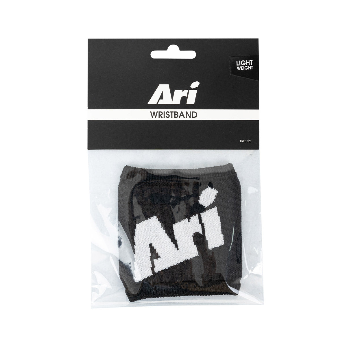 ARI ADEPT LIGHTWEIGHT WRISTBAND - BLACK/WHITE/BLACK