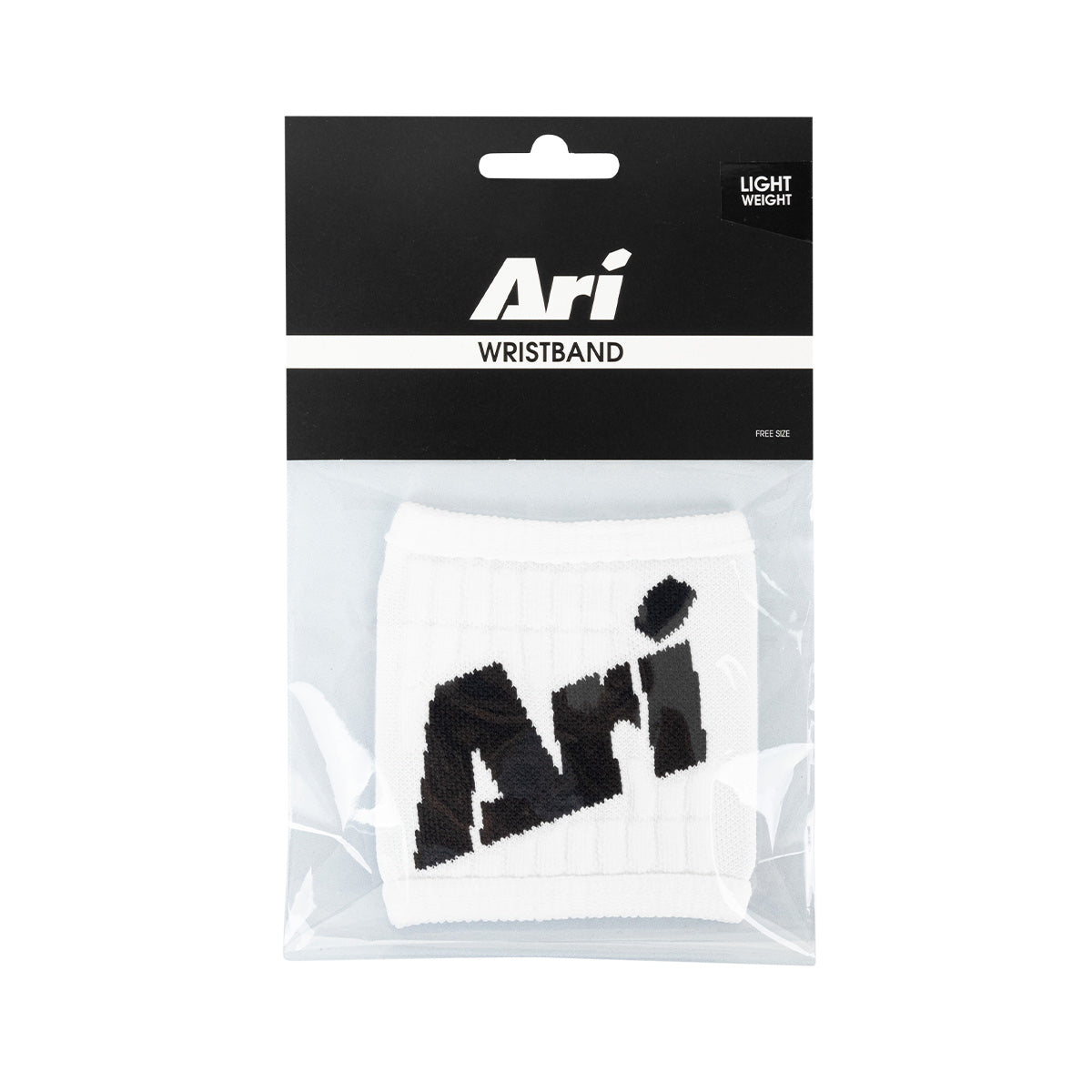 ARI ADEPT LIGHTWEIGHT WRISTBAND - WHITE/BLACK/WHITE