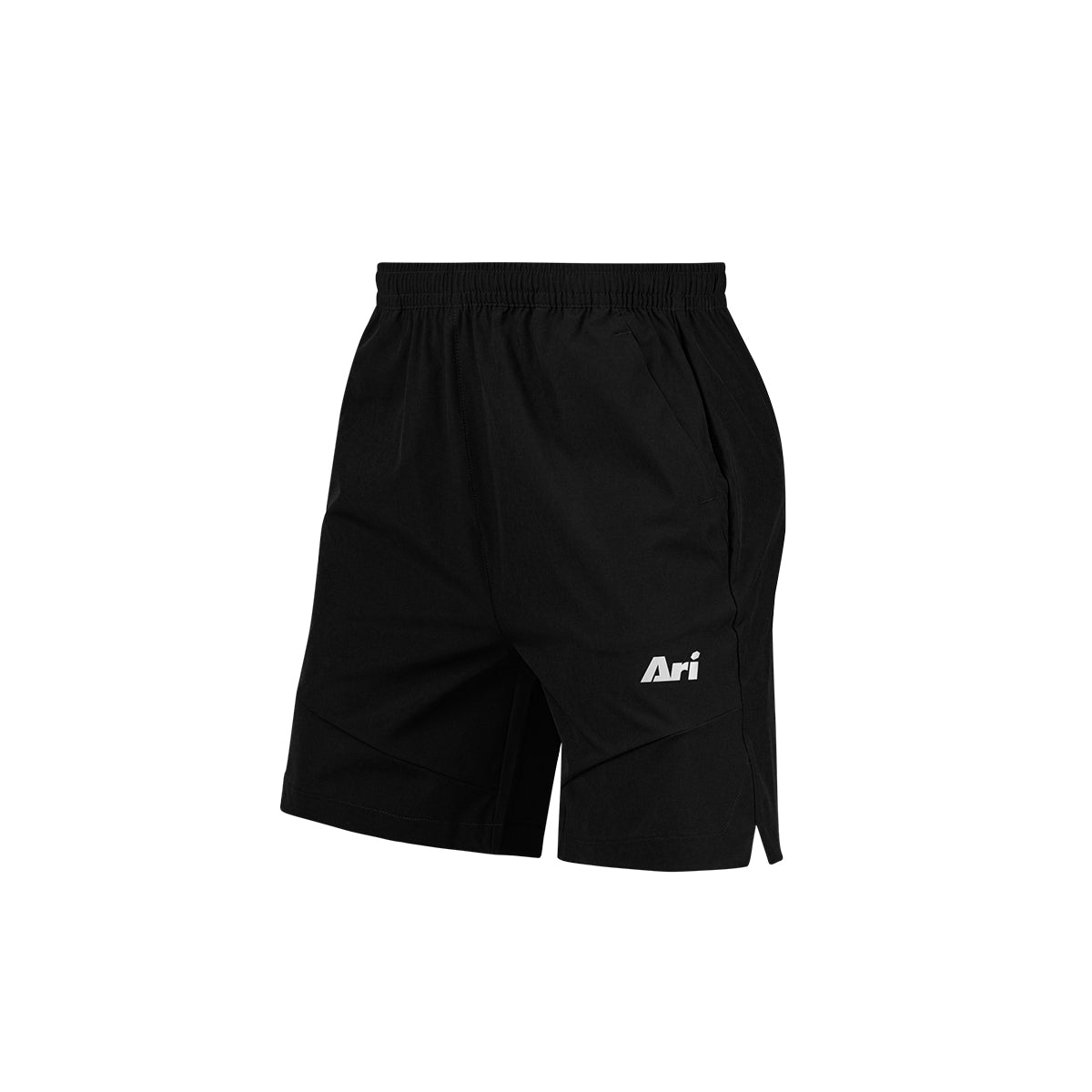 ARI ADEPT LITE SHORTS - BLACK/SLIVER/WHITE