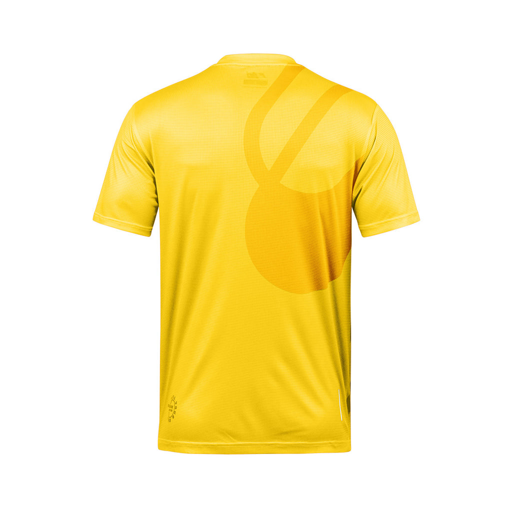 Ari Adept Signature Running Tee Yellow Black Silver