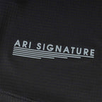 Ari Adept Signature Running Tee Black Silver Grey
