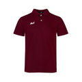 ARI ADEPT SMART POLO - BURGUNDY/WHITE/BURGUNDY