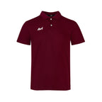 ARI ADEPT SMART POLO - BURGUNDY/WHITE/BURGUNDY