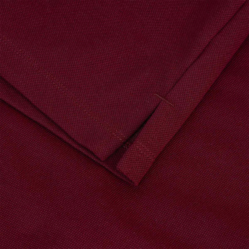 ARI ADEPT SMART POLO - BURGUNDY/WHITE/BURGUNDY