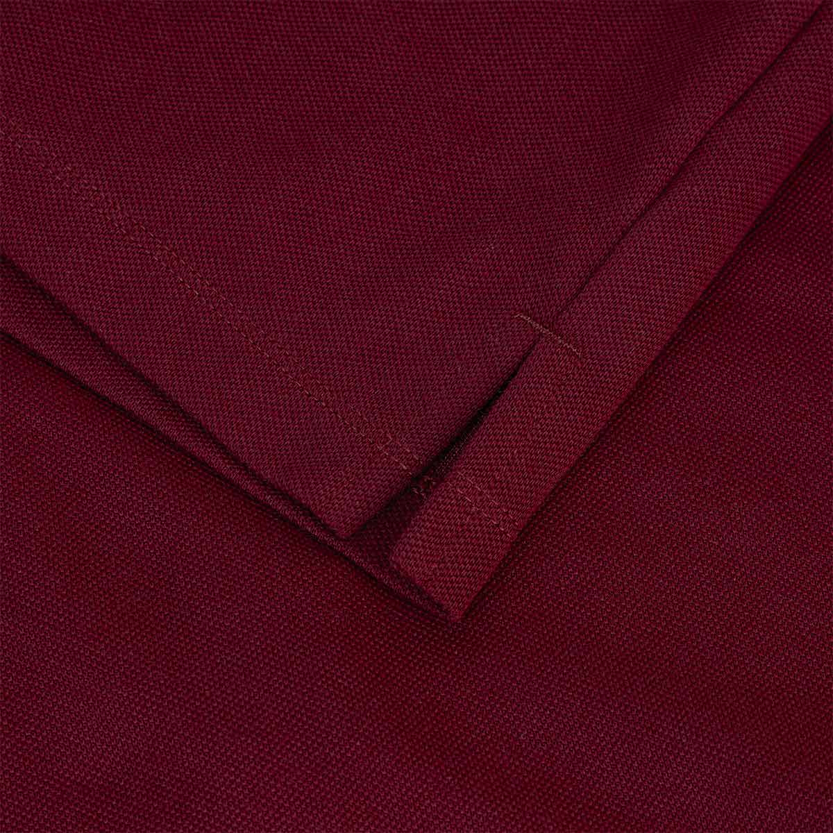 ARI ADEPT SMART POLO - BURGUNDY/WHITE/BURGUNDY