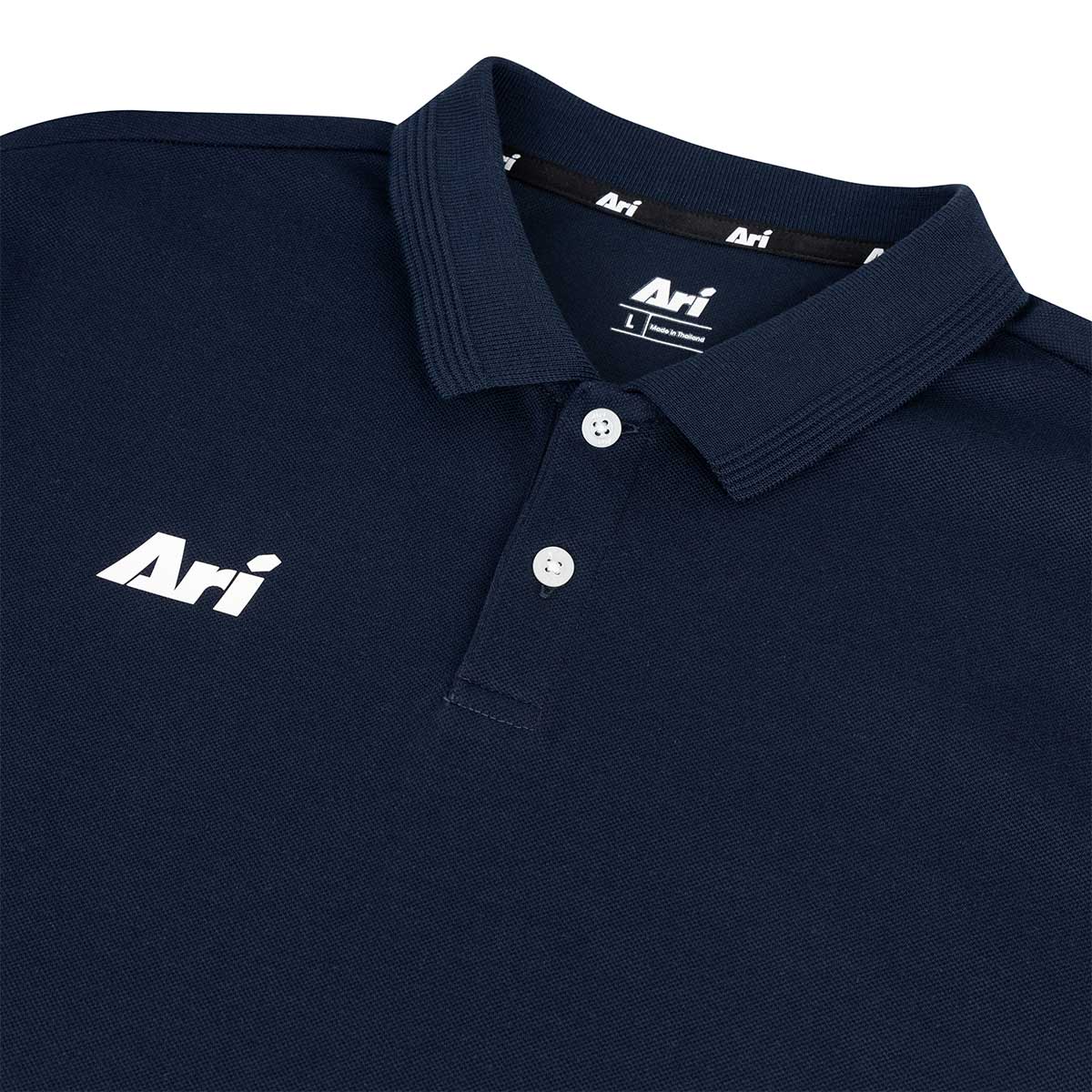 ARI ADEPT SMART POLO -  NAVY/WHITE/ NAVY