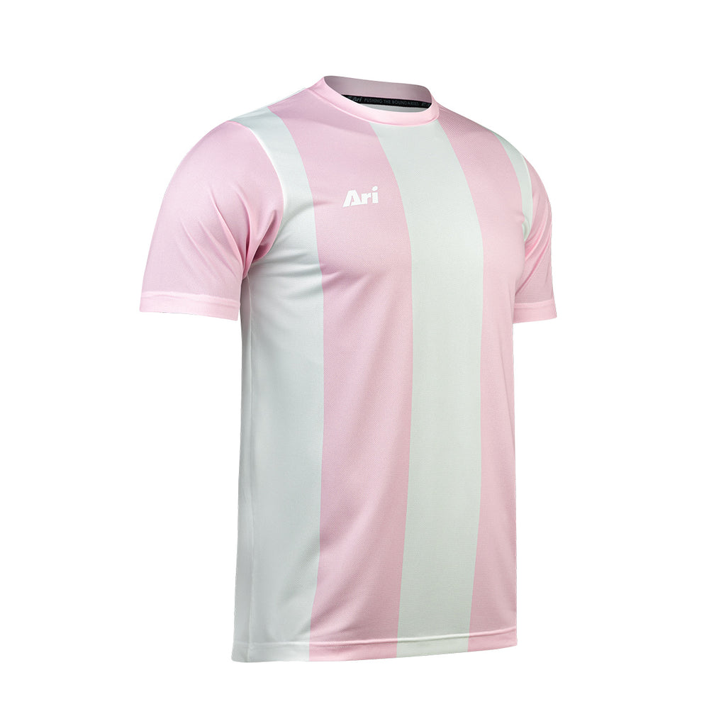 ARI ADEPT STRIPES TEAM JERSEY - PINK/WHITE/WHITE