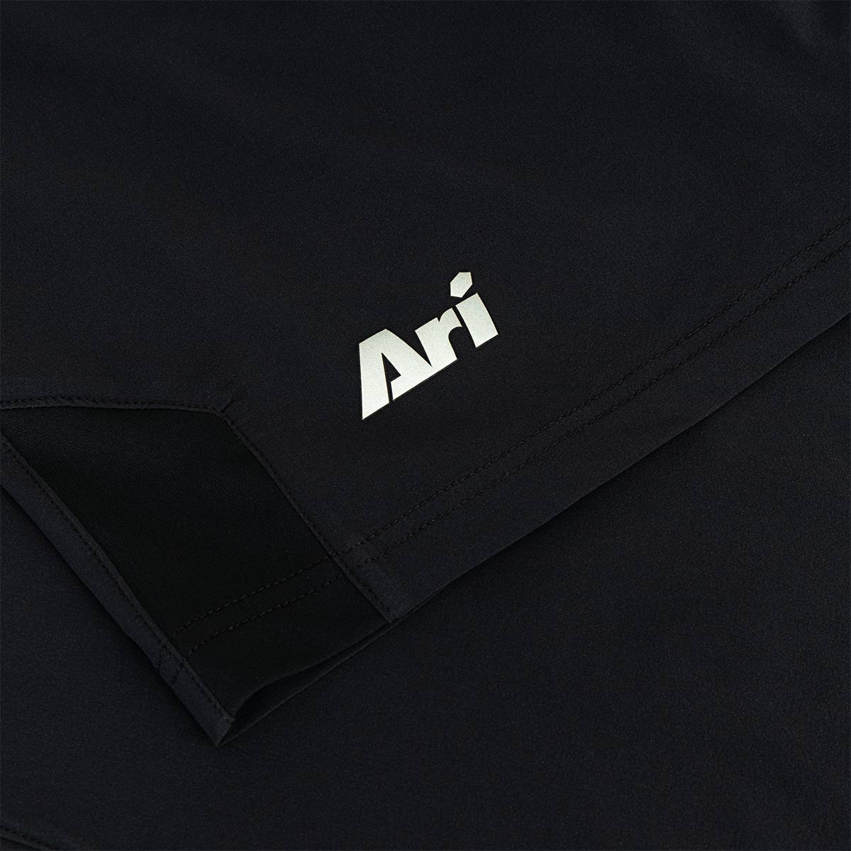 ARI ADEPT TEAM SHORTS - BLACK/BLACK/SILVER