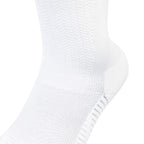 Ari Adept Terry Running Crew Socks White Black White
