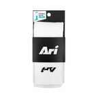 Ari Adept Terry Running Crew Socks White Black White