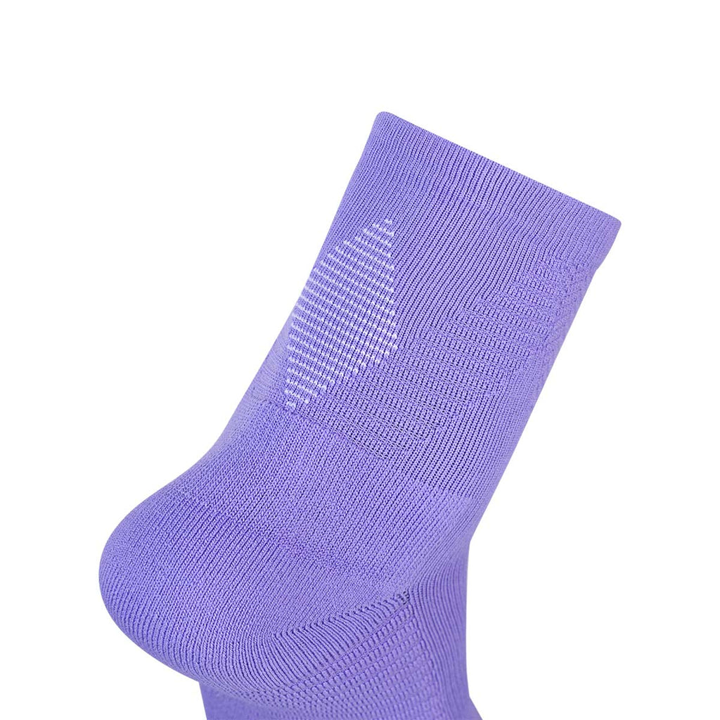 Ari Adept Terry Running Qtr Socks Lavender White Lavender