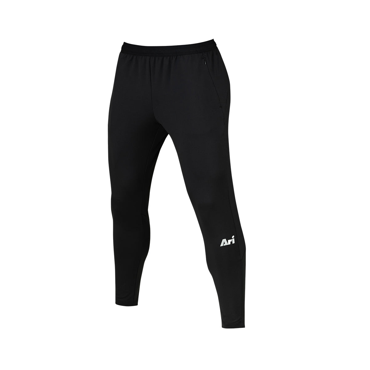ARI ADEPT TRAINING PANTS - BLACK/BLACK/SILVER