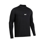 ARI ADEPT TRAINING QTR ZIP JACKET - BLACK/BLACK/SILVER