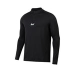 ARI ADEPT TRAINING QTR ZIP JACKET - BLACK/BLACK/SILVER