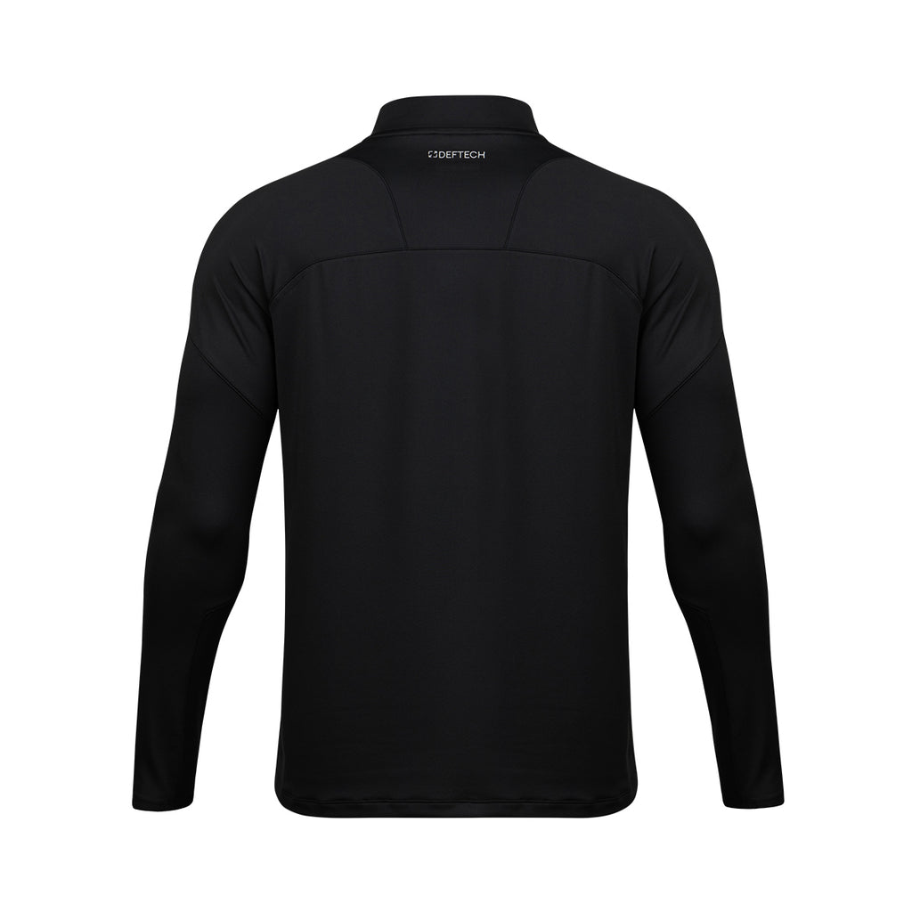 ARI ADEPT TRAINING QTR ZIP JACKET - BLACK/BLACK/SILVER
