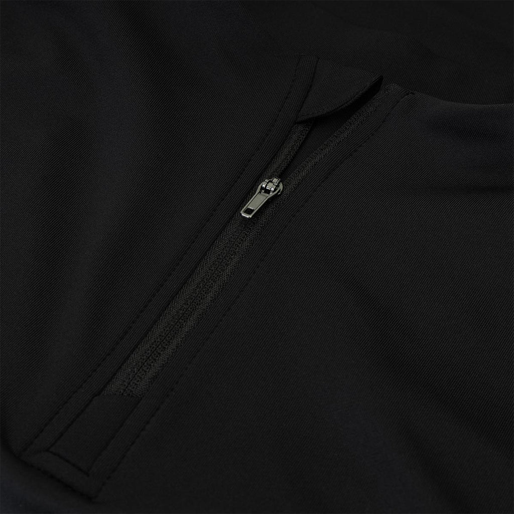 ARI ADEPT TRAINING QTR ZIP JACKET - BLACK/BLACK/SILVER