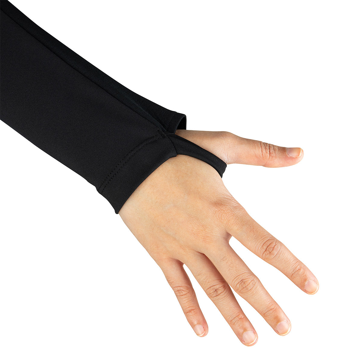 ARI ADEPT TRAINING QTR ZIP JACKET - BLACK/BLACK/SILVER