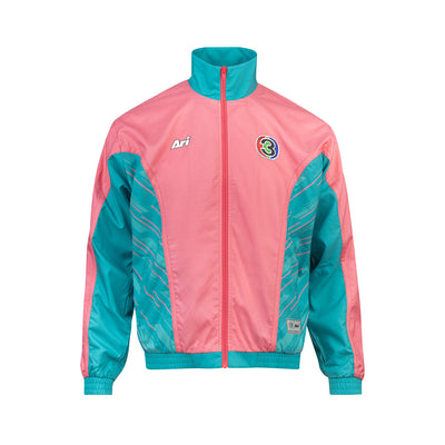 ARI CH3 56ANNIV PUNCH TEAM JACKET - PUNCH PINK/TURQUOISE/WHITE