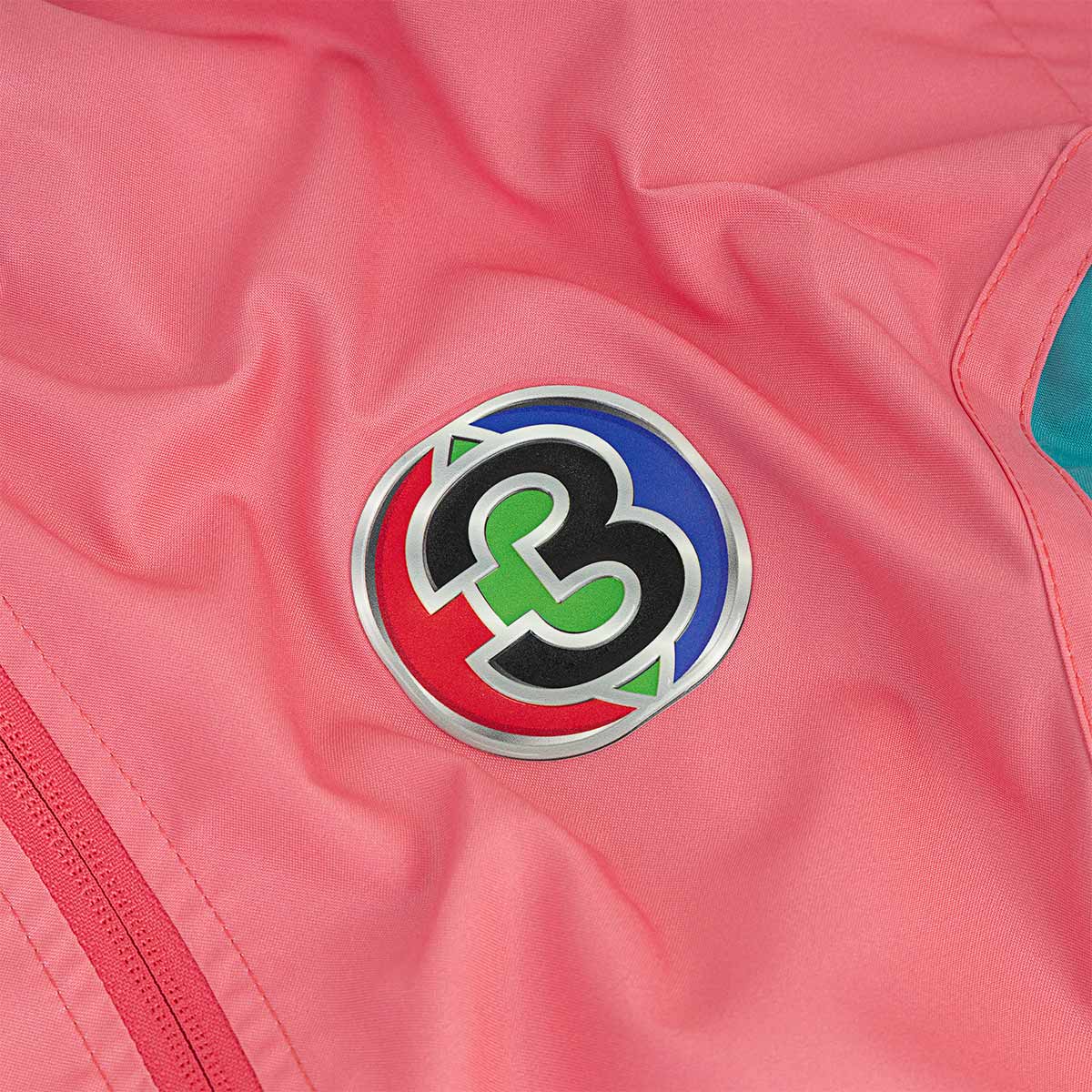 ARI CH3 56ANNIV PUNCH TEAM JACKET - PUNCH PINK/TURQUOISE/WHITE
