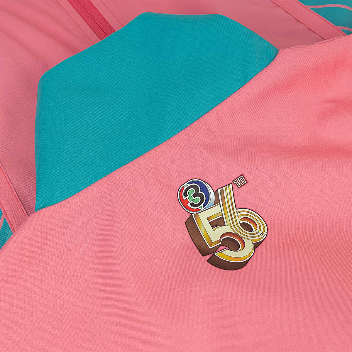 ARI CH3 56ANNIV PUNCH TEAM JACKET - PUNCH PINK/TURQUOISE/WHITE