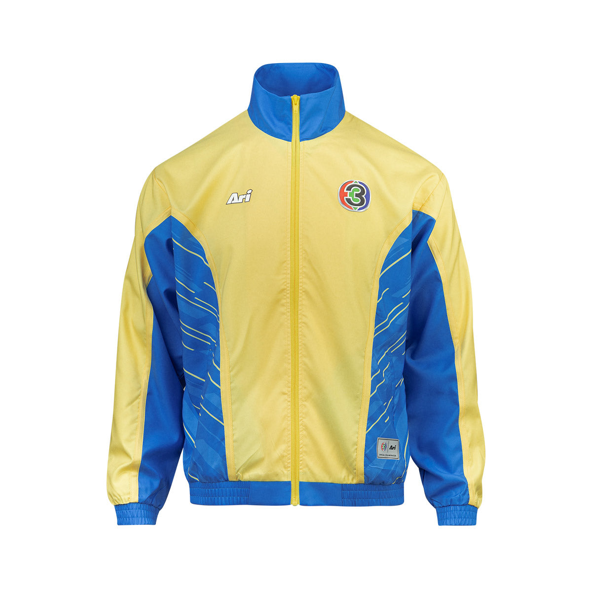 ARI CH3 56ANNIV TURMERIC TEAM JACKET - TURMERIC YELLOW/SAPPHIRE BLUE/WHITE