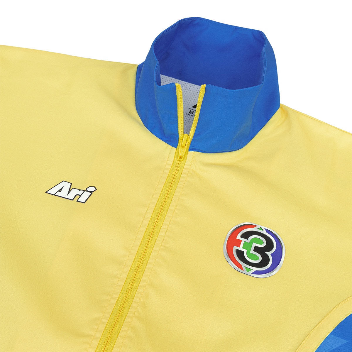 ARI CH3 56ANNIV TURMERIC TEAM JACKET - TURMERIC YELLOW/SAPPHIRE BLUE/WHITE