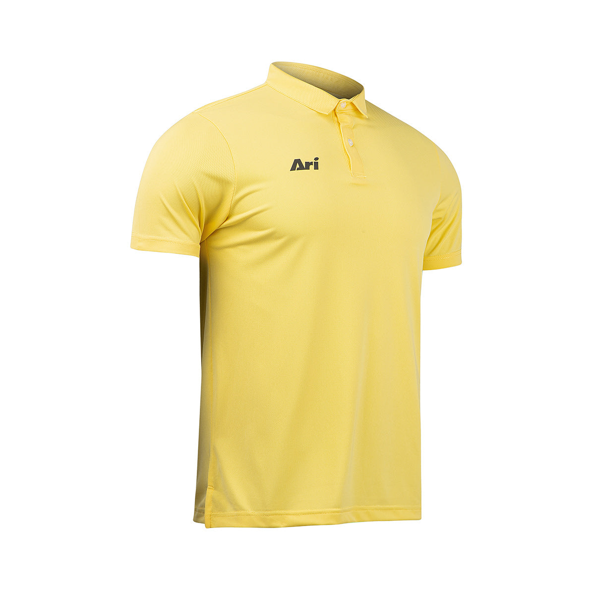 ARI CLASSIC BREATHABLE POLO - AUTUMN YELLOW/BLACK