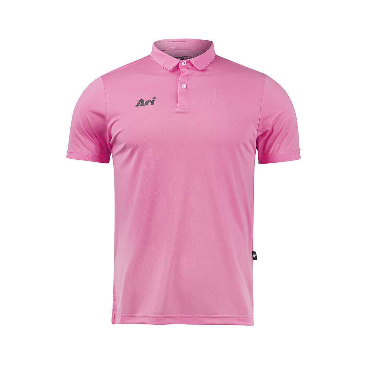 ARI CLASSIC BREATHABLE POLO - BLOSSOM PINK/BLACK
