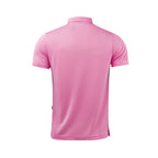ARI CLASSIC BREATHABLE POLO - BLOSSOM PINK/BLACK