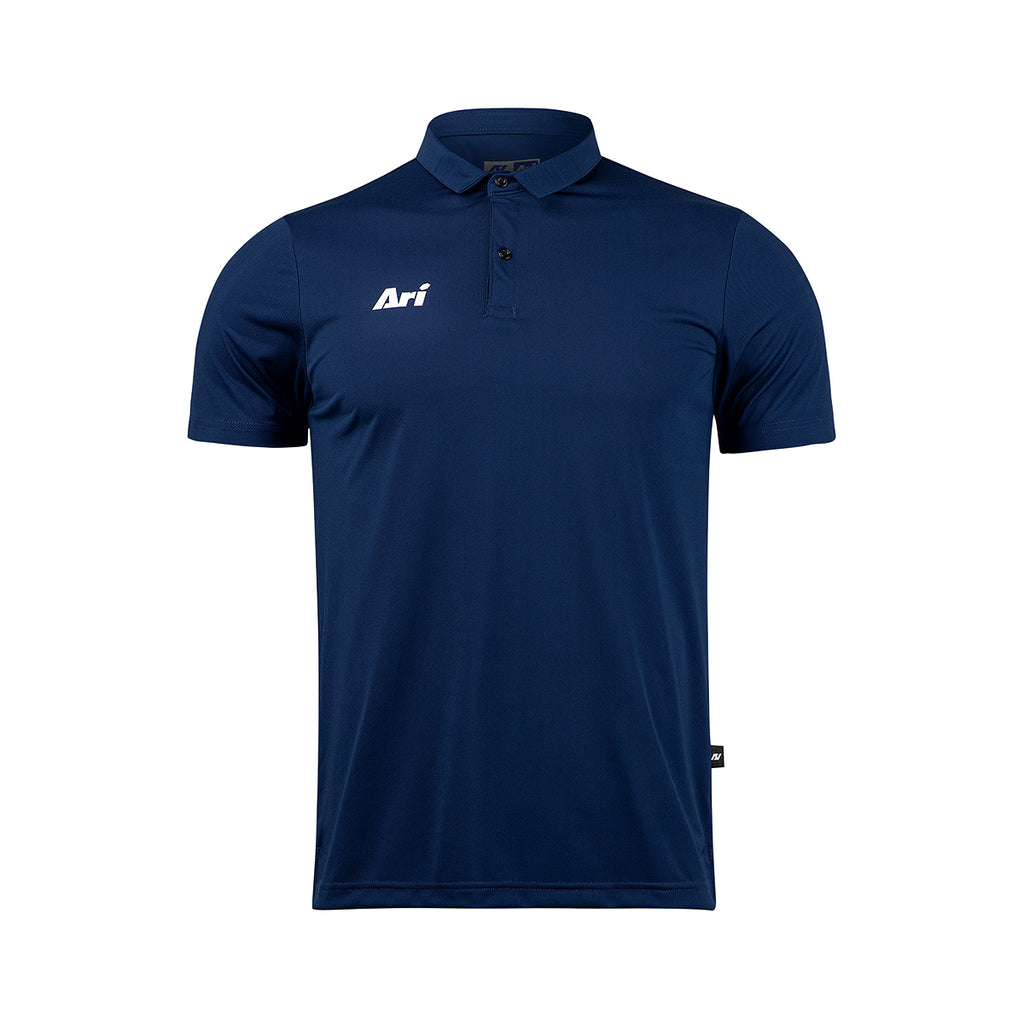 ARI CLASSIC BREATHABLE POLO - DEEP NAVY/WHITE