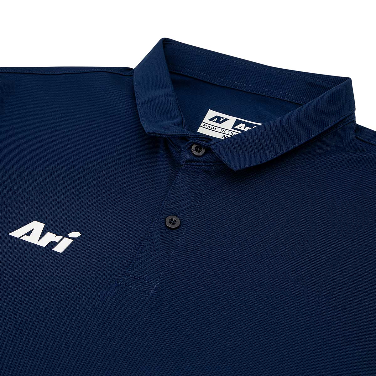 ARI CLASSIC BREATHABLE POLO - DEEP NAVY/WHITE