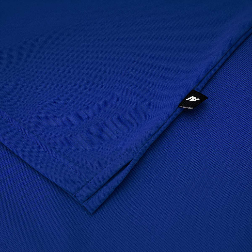 ARI CLASSIC BREATHABLE POLO - OCEAN BLUE/WHITE