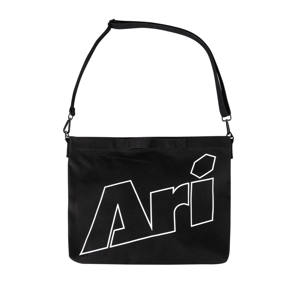 ARI SHOULDER BAG - BLACK/WHITE