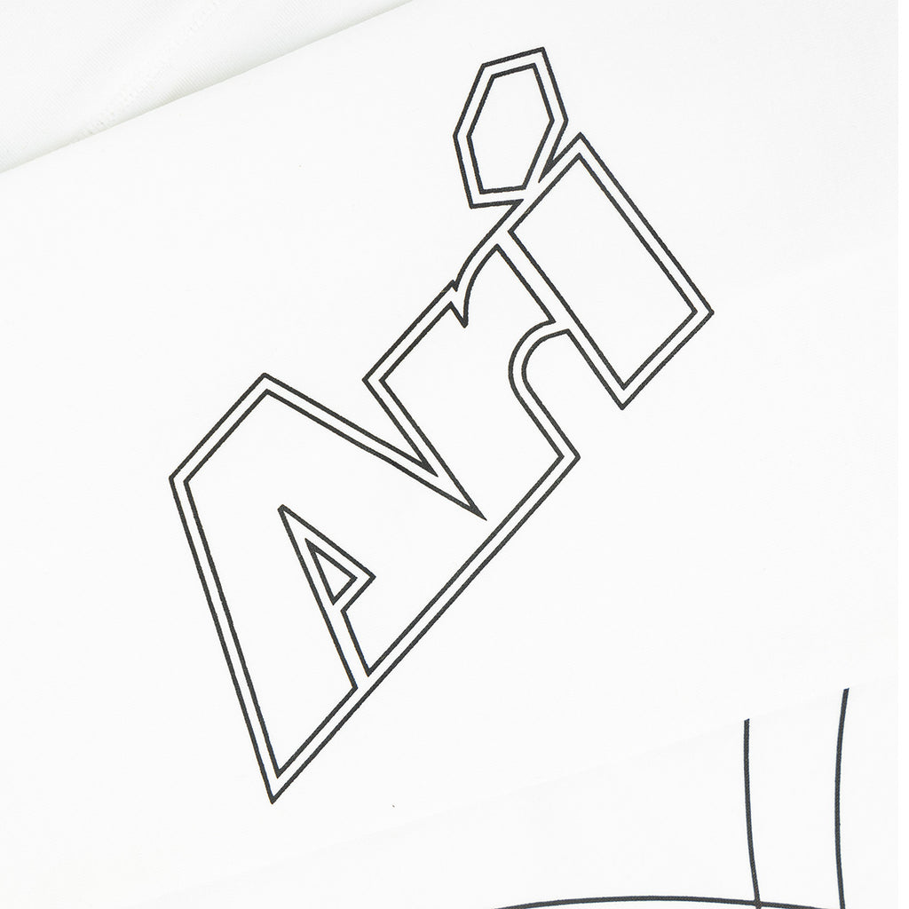 ARI COMPRESSION ARM SLEEVES - WHITE/BLACK/WHITE