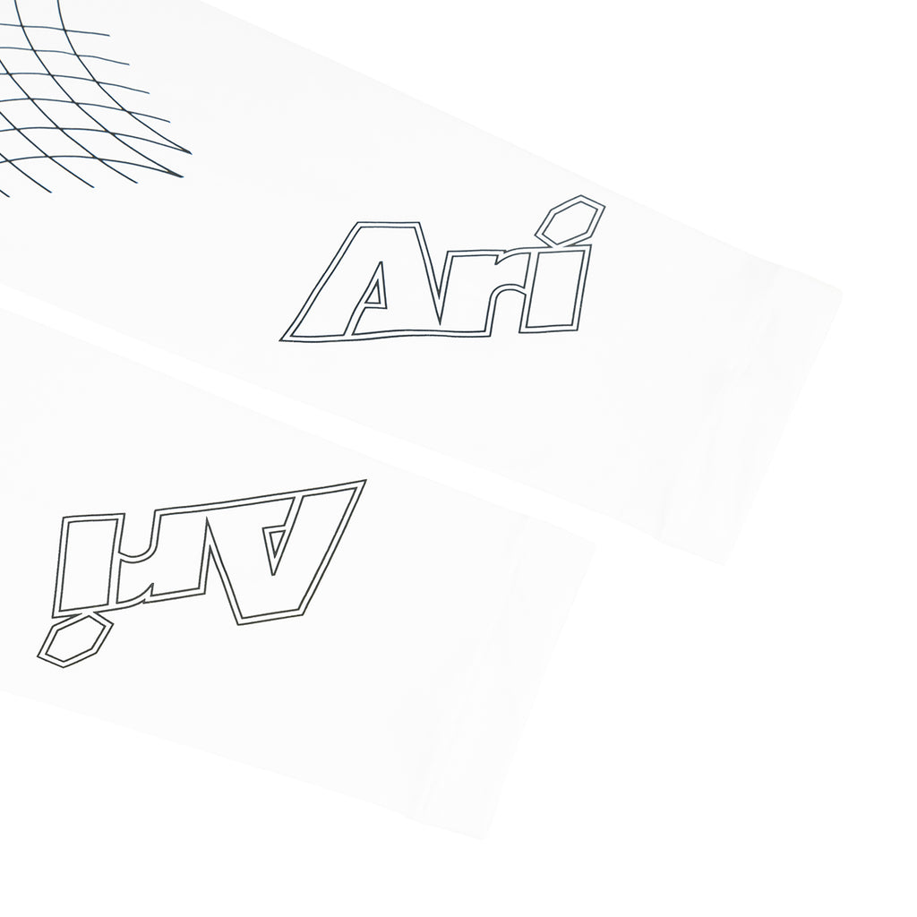 ARI COMPRESSION KIDS ARM SLEEVES - WHITE/BLACK/WHITE