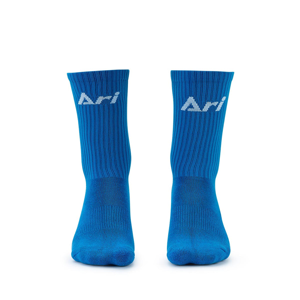 ARI CREW SOCKS - FREE SIZE - BLUE