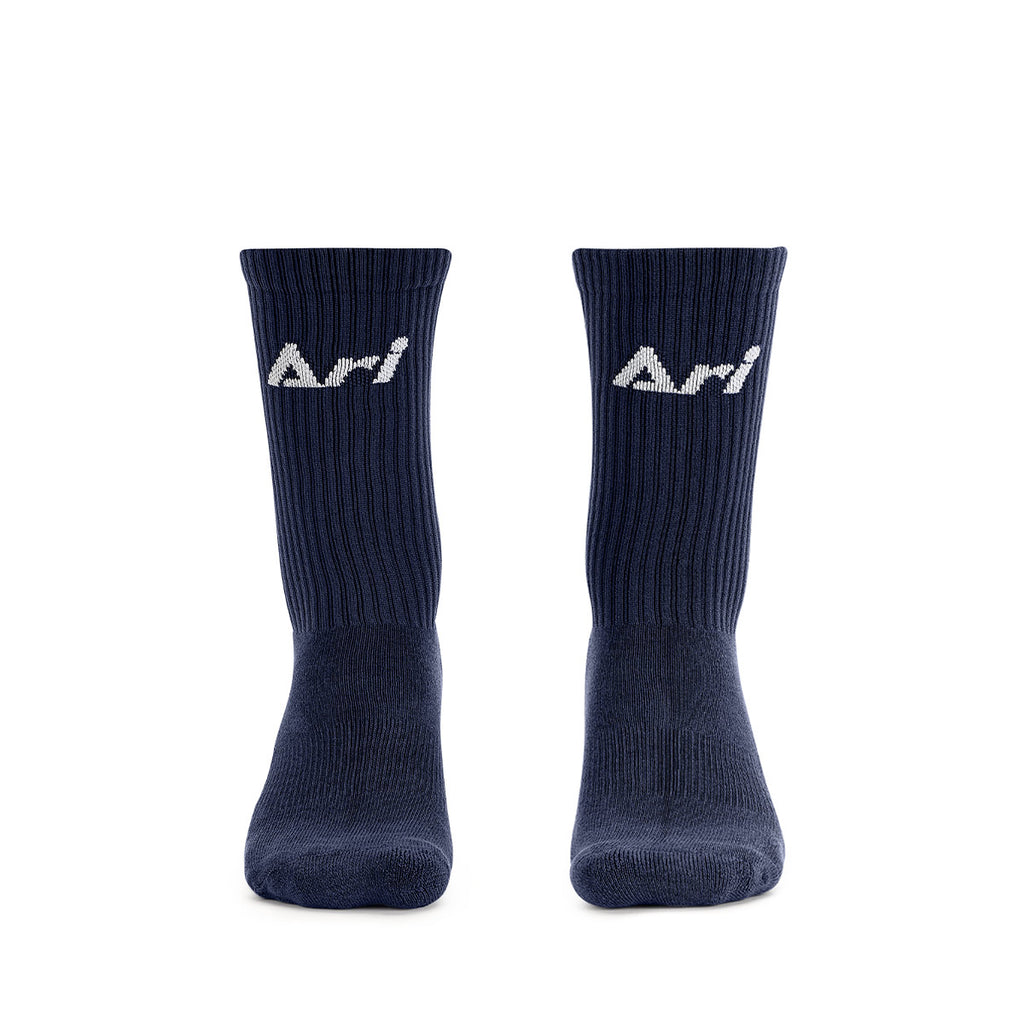 ARI CREW SOCKS - DARK NAVY