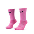 ARI CREW SOCKS - FREE SIZE - PINK