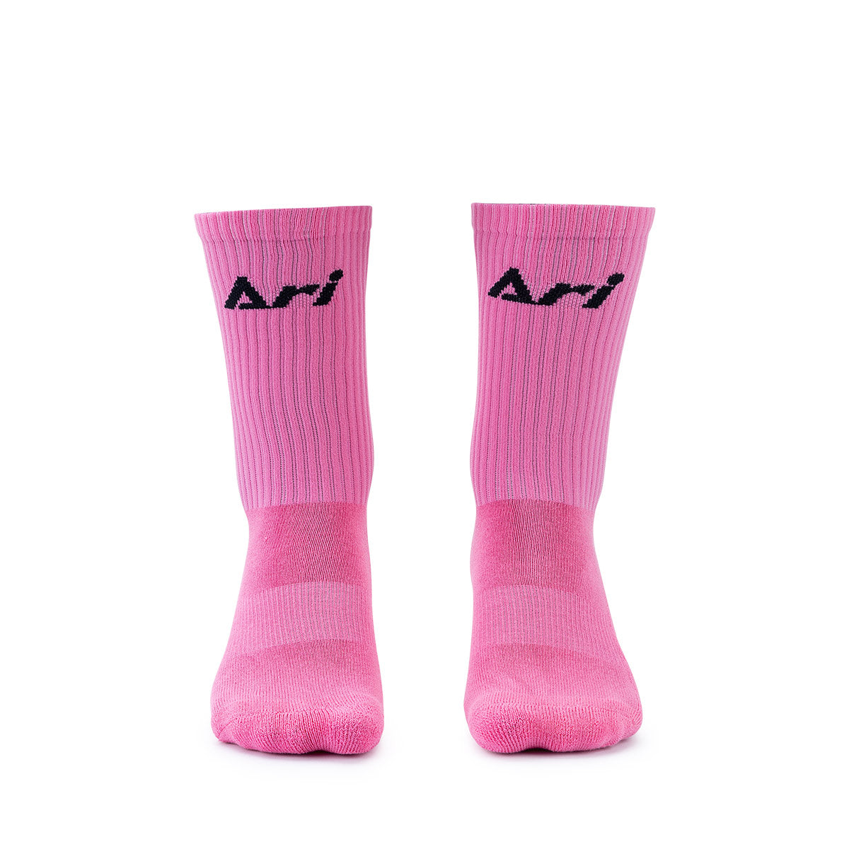 ARI CREW SOCKS - FREE SIZE - PINK